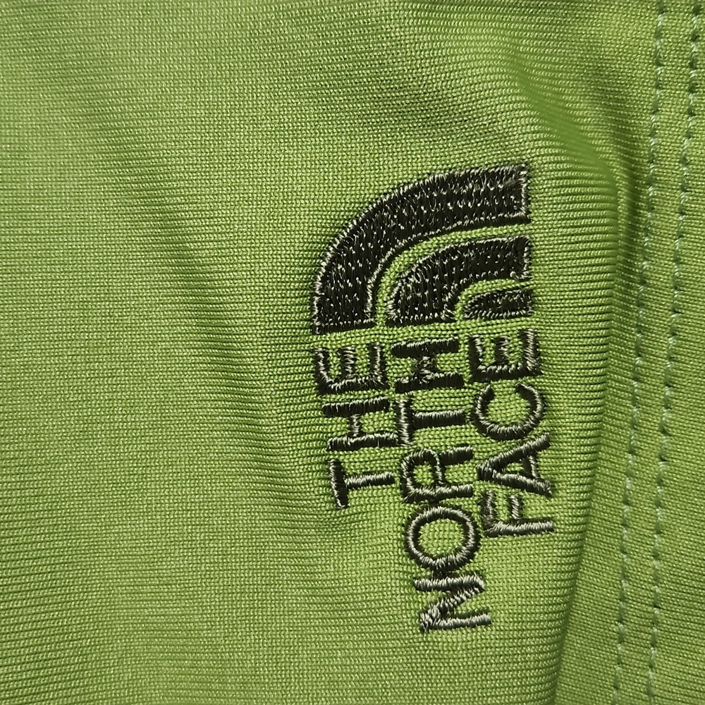 North Face Vapor Wick Colorful Shirt size L Green Purple Pink - Picture 11 of 13